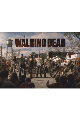 The Walking Dead 70 cm x 100 Dev Kuşe Poster (silindir kolili kargo ile)