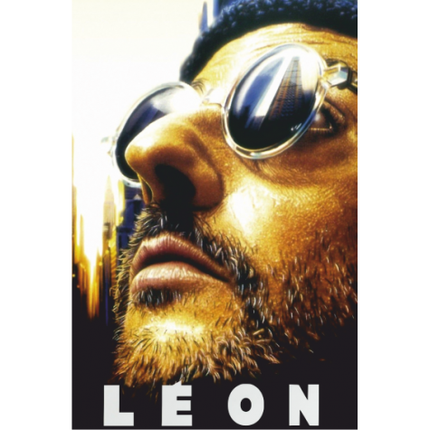 The Leon Sinema 70 cm x 100 Dev Kuşe Poster (silindir kolili kargo ile)