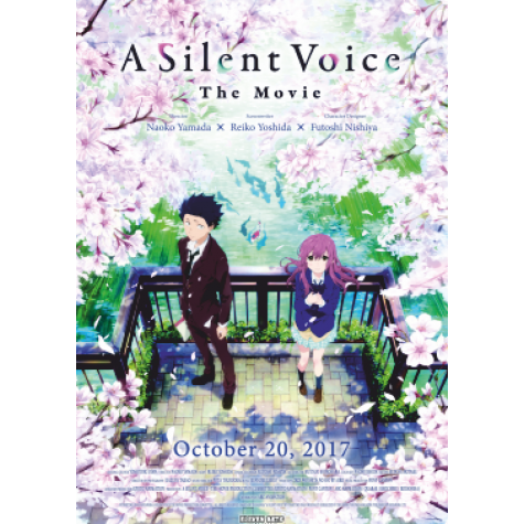 A Silent Voice anime 30 x 45 cm kuşe poster silindir kutulu kargo
