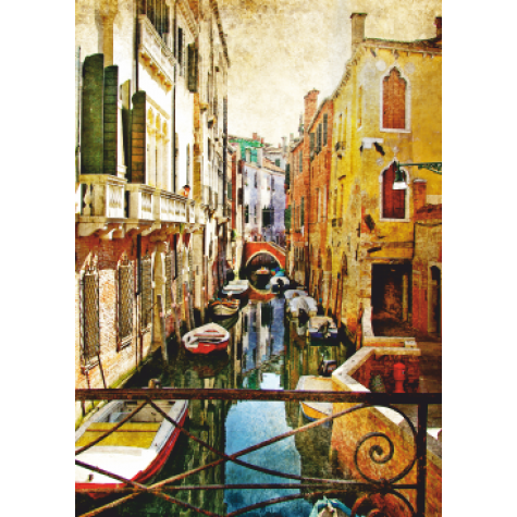 Venedik 30 x 45 cm kuşe poster silindir kutulu kargo