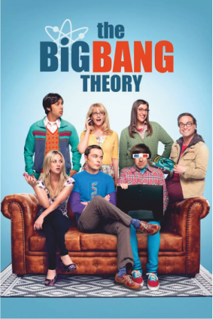 The big bang theory 70 cm x 100 Dev Kuşe Poster (silindir kolili kargo ile)