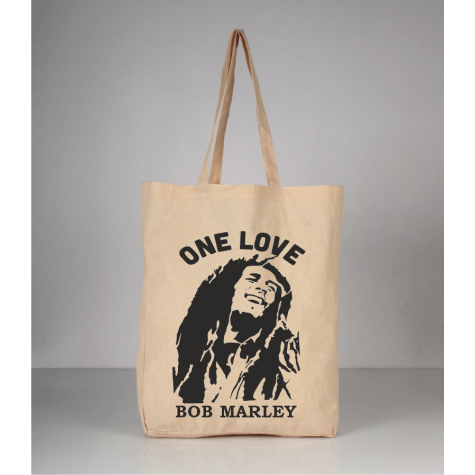 Bob Marley Retro Vintage Bez Çanta
